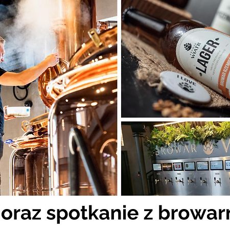 Hotel Browar Wiatr Uniejow Buitenkant foto
